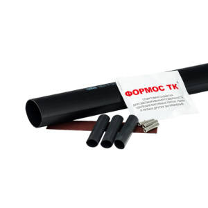 Муфта термоусадочная STOUT для удлинения кабеля сечением 4 x 1,5-2,5 мм²