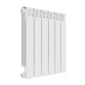 Радиатор биметаллический RIFAR Alp 500 - 4 секции (подключение боковое, цвет белый)
