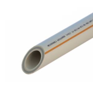 Труба полипропиленовая армированная стекловолокном FV-Plast FASER HOT - 110×12.3 (PN20, штанга 4м)
