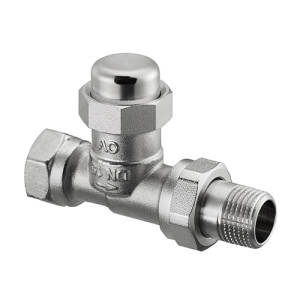 Вентиль запорный прямой Oventrop Combi LR - Ду20 (ВР/НР, PN10, Tmax 120°C)