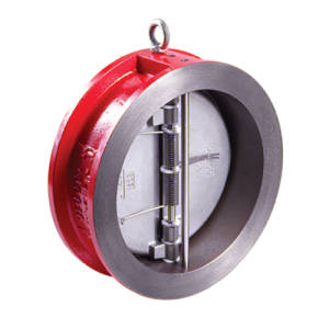 Клапан обратный межфланцевый RUSHWORK - Ду350 (ф/ф, PN16, Tmax 110°C, затворки нерж.сталь)