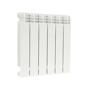 Радиатор биметаллический Fondital ALUSTAL 500x100 - 6 секции (подключение боковое, цвет белый)