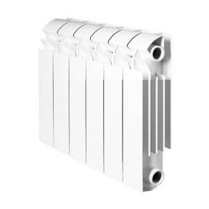 Радиатор алюминиевый GLOBAL VOX R 350 - 8 секций (подключение боковое, цвет белый)
