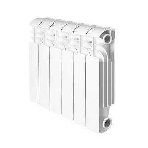 Радиатор алюминиевый GLOBAL ISEO 350 - 6 секций (подключение боковое, цвет белый)