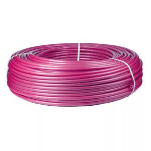 Труба из сшитого полиэтилена BERGERR PINK - 16x2.2 (PE-Xa/EVOH, PN10, 95°C, бухта 200м цвет розовый)