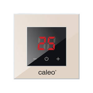 Терморегулятор для теплого пола сенсорный Caleo Nova (цвет бежевый)