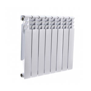 Радиатор биметаллический Wester 500 - 8 секции (подключение боковое, цвет белый)