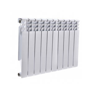 Радиатор биметаллический Wester 500 - 10 секции (подключение боковое, цвет белый)
