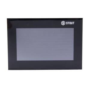 Контроллер зонального управления радиаторной системой отопления STOUT ST-16s WIFI (цвет черный)