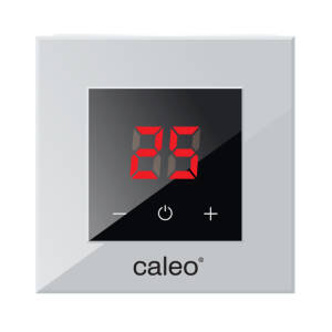 Терморегулятор для теплого пола сенсорный Caleo Nova (цвет серебристый)