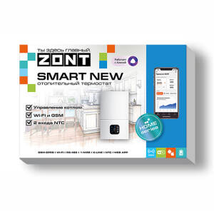 Контроллер системы отопления универсальный ZONT SMART NEW