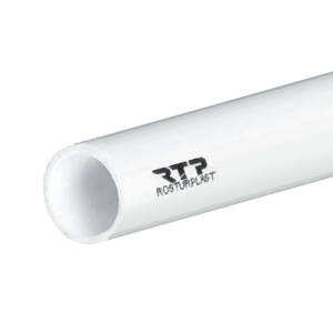 Труба полипропиленовая RTP ALPHA SDR11 - 90x8.2 (PN10, Tmax 20°C, цвет белый, штанга 4 м.)