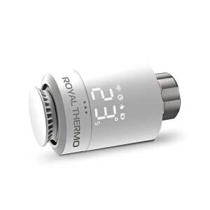 Головка термостатическая Royal Thermo Smart Heat - M30x1.5 (t5-30°C, без WiFi-хаба, цвет белый)