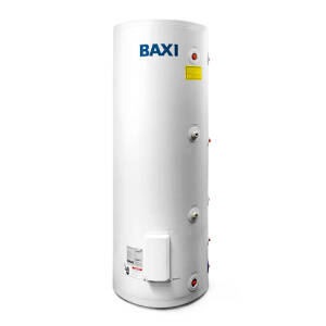 Водонагреватель косвенного нагрева BAXI UBC 200 DC (2 теплообменника + ТЭН, боковое подключение)