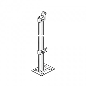 Кронштейн напольный Buderus К11.9 для радиаторов высотой 300 мм.